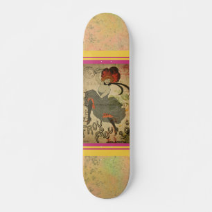 Französisches Postkartenskateboard Skateboard