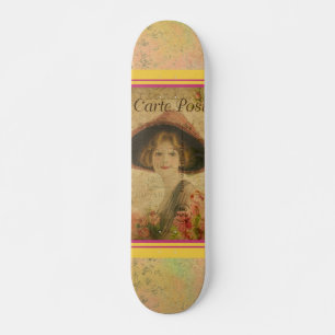 Französisches Postkartenskateboard Skateboard