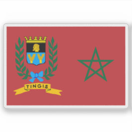 Französisches Protektorat unter marokkanischer Fla Aufkleber