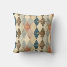 Französisches Retro-Harlekin-Diamantkissen Kissen