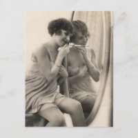 Französisches riskanteres Vintage-Foto