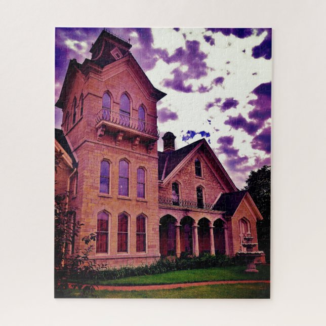 Französisches Schloss Puzzle (Vertikal)