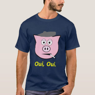 Französisches Schwein T-Shirt