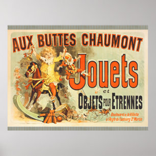 Französisches Spielzeug Joets Friends Poster