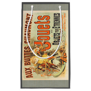 Französisches Spielzeug Joets Friends Vintage Post Kleine Geschenktüte