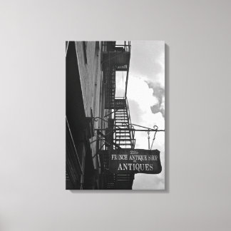 französisches Symbol für antike Geschäfte Leinwanddruck