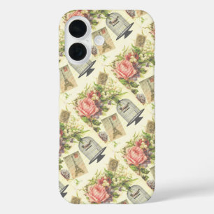 Französisches Thema Vintage Paris iPhone 16 Hülle