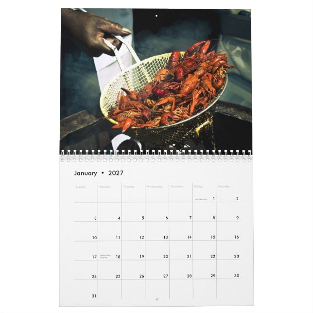 Französisches Viertel-Kalender Kalender (Jan 2027)