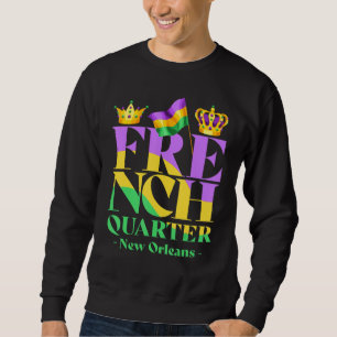 Französisches Viertel New Orleans Louisiana Vintag Sweatshirt