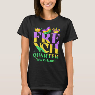 Französisches Viertel New Orleans Louisiana Vintag T-Shirt