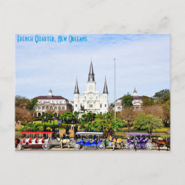 Französisches Viertel, New Orleans Postkarte