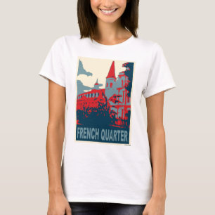 französisches Viertel T-Shirt