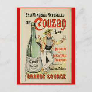 Französisches Vintage-Plakat Postkarte Belle Epoqu