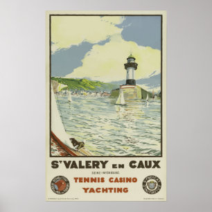 Französisches Vintage-Reiseplakat der Eisenbahn S Poster
