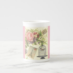 Französisches Vintage-Thema Paris China-Tasse in R Prozellantasse
