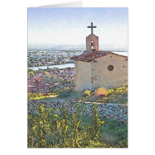 Französisches Weindorf