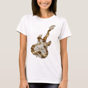 Frappierende Silberne ABSTRACTE KUNST Abstrakte Ge T-Shirt