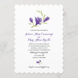 Frarant Freesia Petals | Hochzeit Einladung