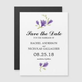 Frarant Freesia Petals | SAVE THE DATE Magneteinladung