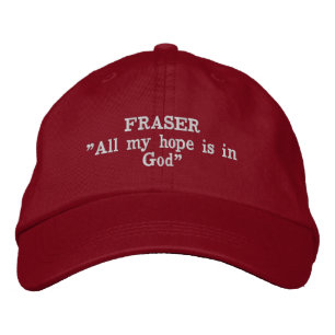 Fraser Clan Motto bestickter Hut
