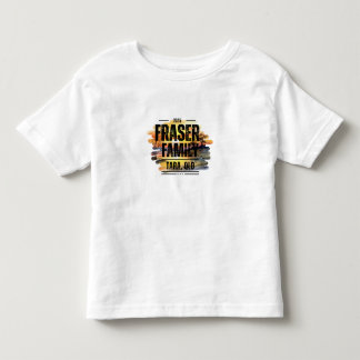 Fraser Family Wiedersehen 2025 Design 16 Kleinkind T-shirt