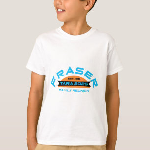 Fraser Family Wiedersehen 2025 Design 2 Kinder T - T-Shirt