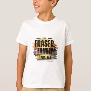 Fraser Family Wiedersehen 2025 Design 4 Kids T - S T-Shirt