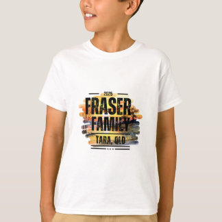 Fraser Family Wiedersehen 2025 Design 4 Kids T - S T-Shirt