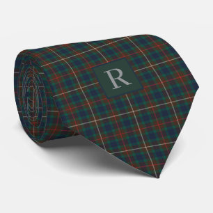 Fraser Hunting Tartan Schottischer Clan Plaid Mono Krawatte