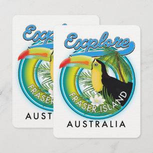 Fraser Island Australien Explorationslogo