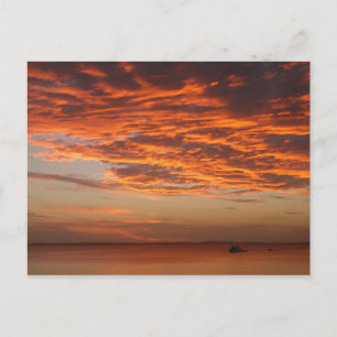 Fraser Island Sunset Postkarte
