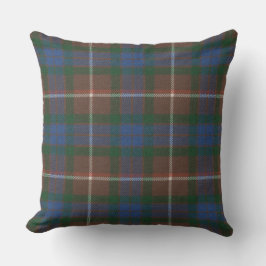 Fraser Jagd Antiker Original Scottish Tartan Kissen