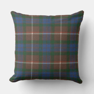 Fraser Jagd Antiker Original Scottish Tartan Kissen