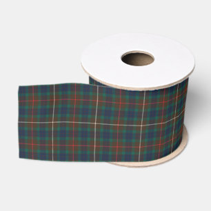 Fraser Jagd Tartan Kariertes Muster Ripsband