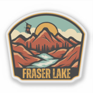 Fraser Lake, British Columbia Aufkleber