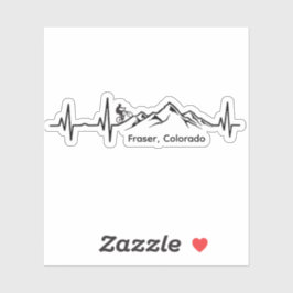 Fraser MTB Vinyl Sticker