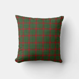 Fraser of Castle Leathers Tartan Kariertes Muster Kissen