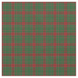 Fraser of Castle Leathers Tartan Kariertes Muster Stoff