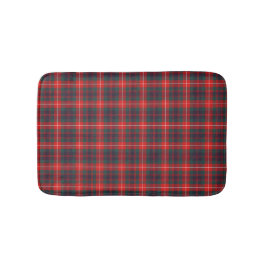 Fraser of Lovat Modernes Tartan Rot und Blau Karie Badematte