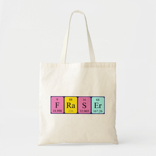 Fraser Periodenname Tasche (Vorne)