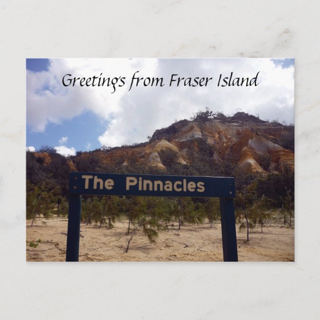 Fraser Pinnacles Postkarte (Vorderseite)