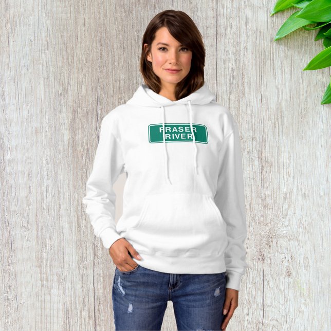 Fraser River Highway Sign British Columbia Kanada Hoodie (Von Creator hochgeladen)