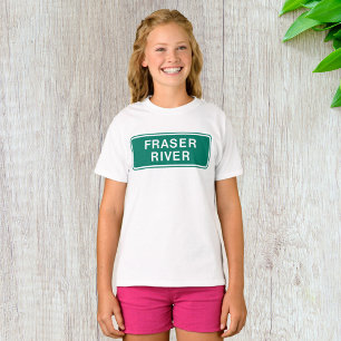 Fraser River Road Sign T - Shirt