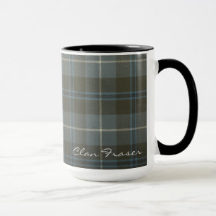 Fraser Scottish Clan Tartan Designer Tasse
