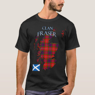 Fraser Scottish Clan Tartan Scotland T-Shirt
