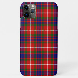Fraser tartan red blue lila kariert Case-Mate iPhone hülle