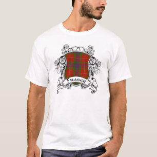 Fraser Tartan-Schild T-Shirt