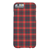 Fraser von Lovat Clan Red and Blue Modern Tartan