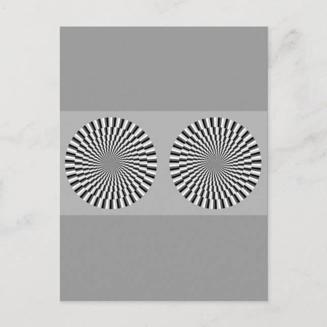 Fraser-WilcoxIllusion Postkarte (Vorderseite)