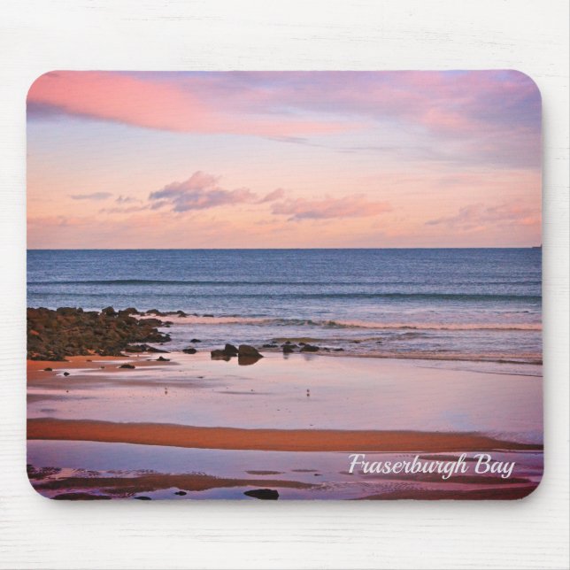 Fraserburgh Bay, Schottland Ocean View Mousepad (Vorne)